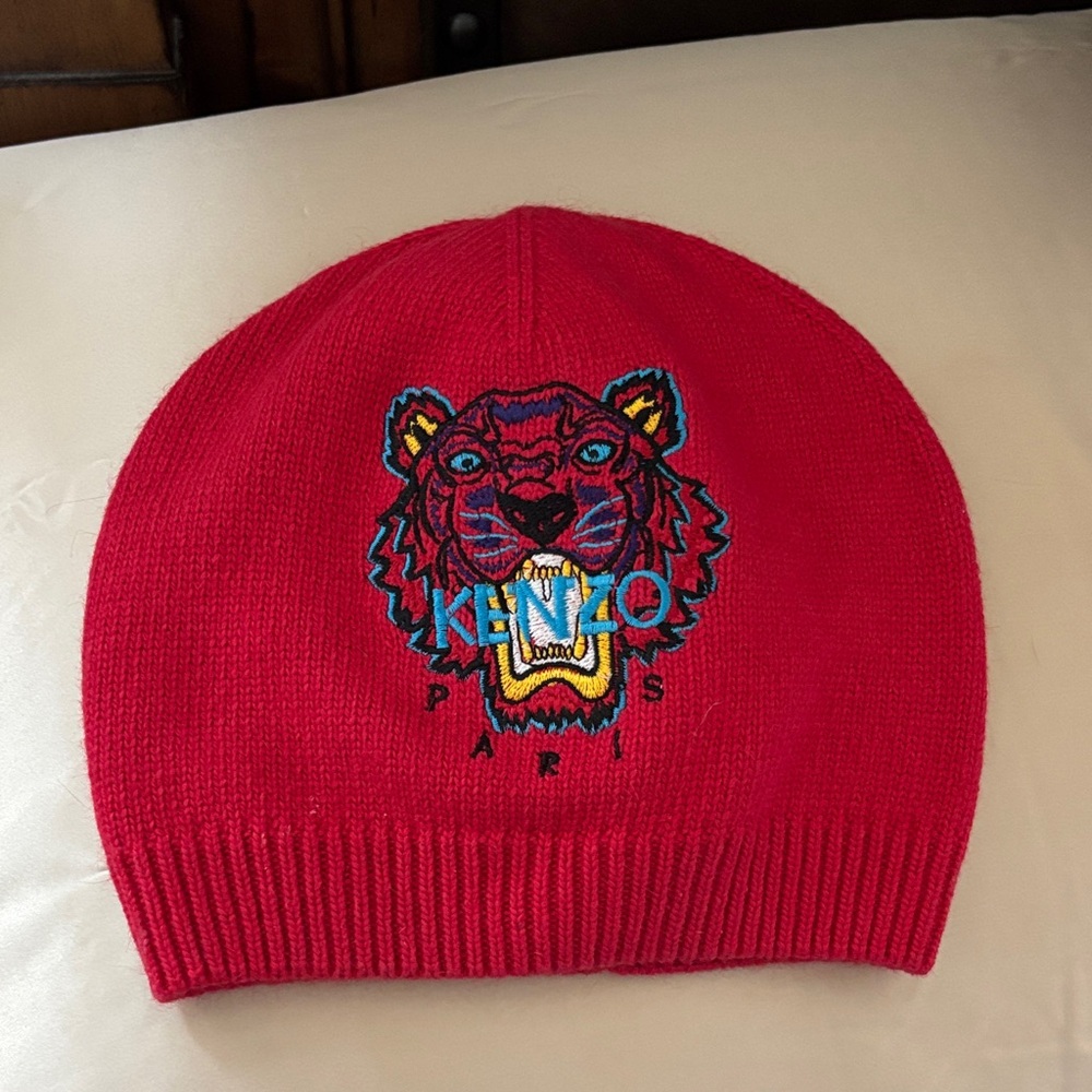 Kenzo Red Tiger Hat